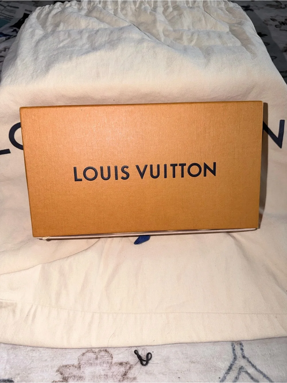 Louis Vuitton Black Embossed Monogram Wallet & Card Holder crossbody Felicia.